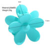 Wholesale Plastic Big Flower Hair Clip