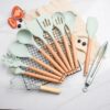 Wholesale Kitchen Silicone Shovel Set of 12 Pieces