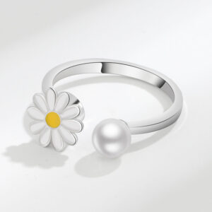 White Gold (White Flowers) / Opening adjustable
