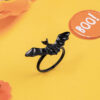Wholesale Halloween Gothic Bat Alloy Ring