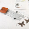 Wholesale Metal Aluminum Tube Butterfly Creative Wind Chime Ornaments