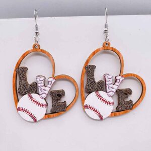 JE1152G / Wooden earrings