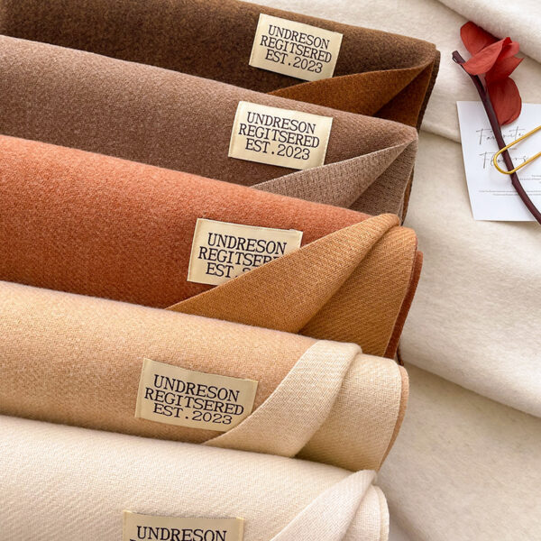 O1CN01Bw7xhh1D07TRdbUcE_961070153-0-cib-1 Wholesale Double-sided Solid Color Scarf for Women Autumn and Winter Thickened Imitation Cashmere Tassel Shawl