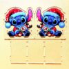 Wholesale 10cm Cartoon Christmas DIY Acrylic Pen Holder OLY Exclusive