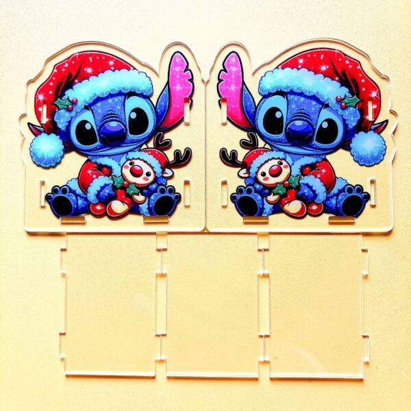 Wholesale 10cm Cartoon Christmas DIY Acrylic Pen Holder OLY Exclusive