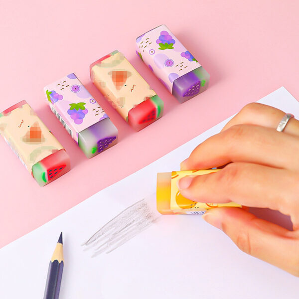 Wholesale PVC Creative Fruit Eraser