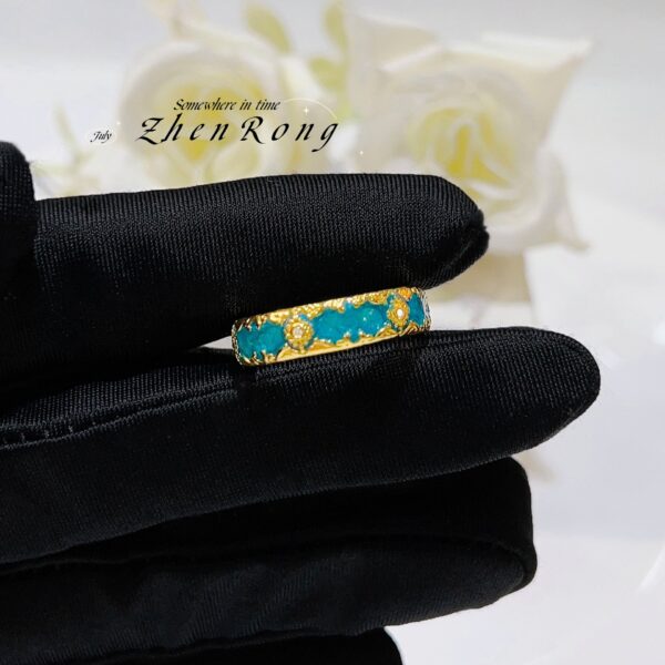 O1CN01ByZ8R51KXjqOSoZtd_2829231174-0-cib Wholesale Enamel Pattern Rings Copper