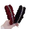 O1CN01BzUgdC23khoT23m3G_2608437294-0-cib Wholesale Vintage Pleated Diamond Inlaid Fabric Headbands