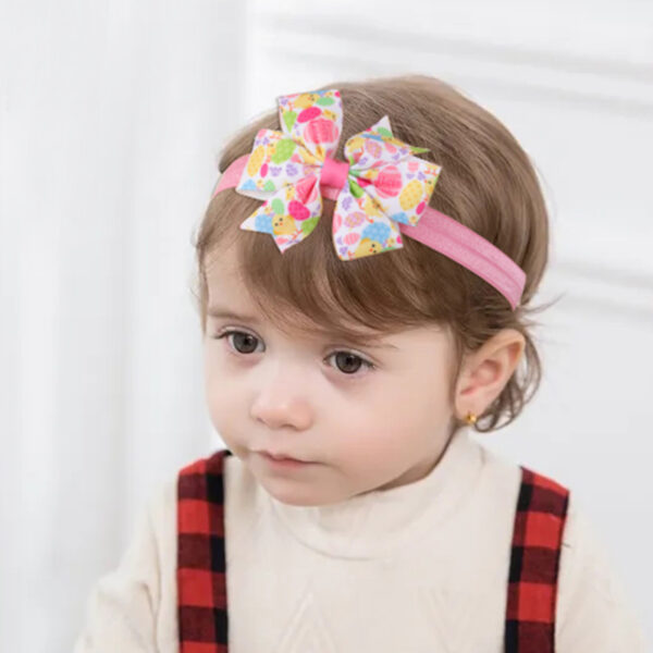 Wholesale Easter Bows Cloth Hair Scrunchies
