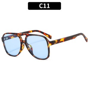 C11-Blue Film with Flowers