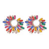 O1CN01C1Kzyq2II32hu2sVx_2473019262-0-cib Wholesale Water Diamond Sunflower Alloy Earrings