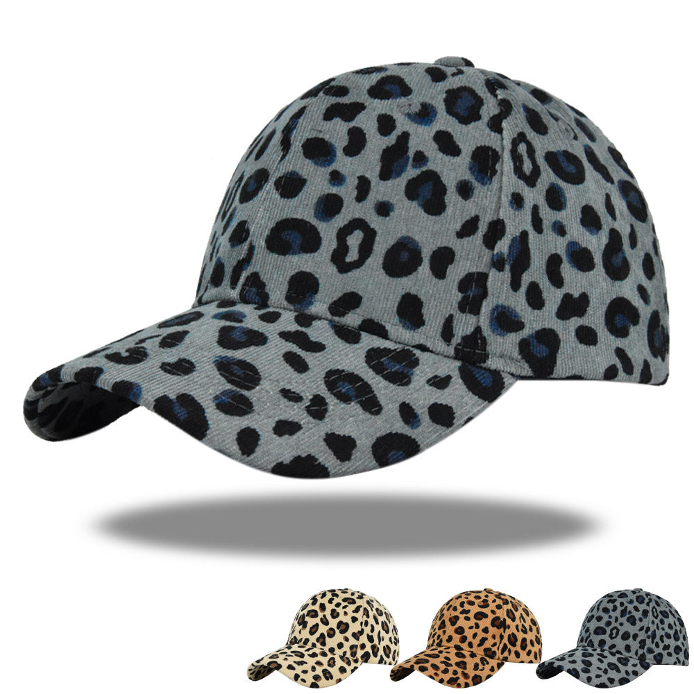Wholesale Cotton Leopard Print Baseball Cap