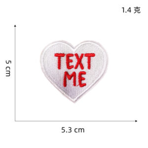 8# love hot Sol cloth stickers