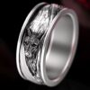 O1CN01C6LOwo1ql4yX6YNRF_3024325535-0-cib Wholesale Alloy Vintage Wolf Head Men's Ring