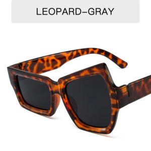 Leopard Framed Grey