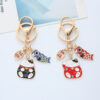 O1CN01C76nlQ1JVcDvuGD8m_2208113251034-0-cib Wholesale Japanese Lucky Cat Drip Oil Alloy Keychains