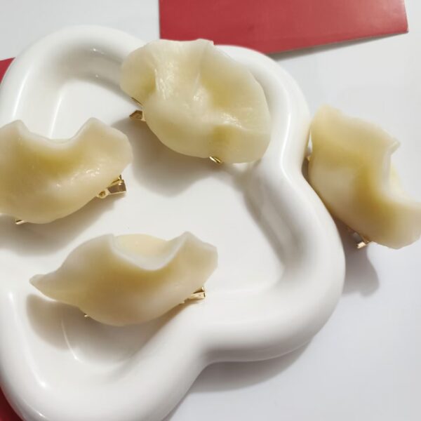 Wholesale Imitation Dumplings Creative Funny Hairpin