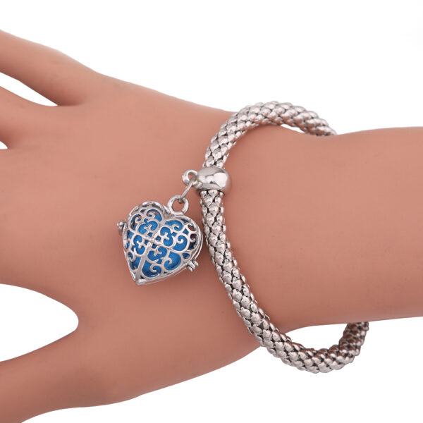 Wholesale Aromatherapy Cage Popcorn Copper Bracelet