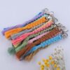 Wholesale Hand Woven Cotton Lanyard Keychain