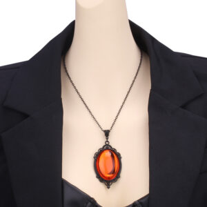 Red crystal necklace