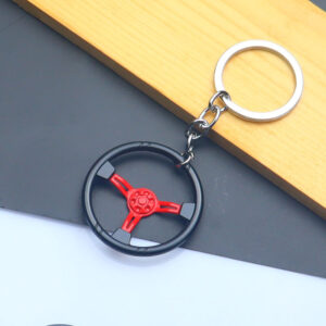 Red steering wheel