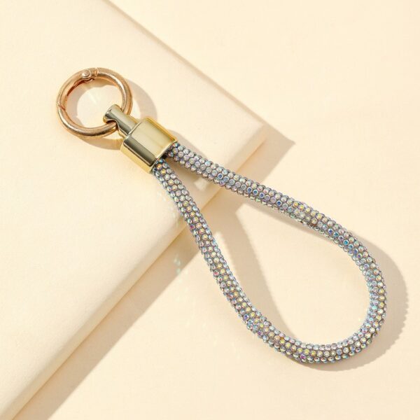 Wholesale Rhinestone Lanyard Keychain