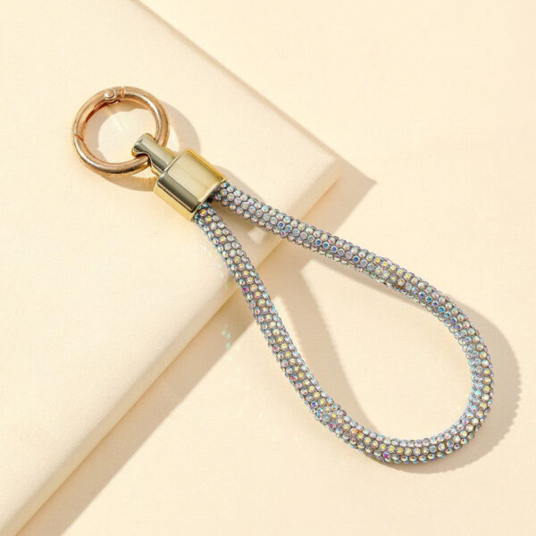 Wholesale Rhinestone Lanyard Keychain