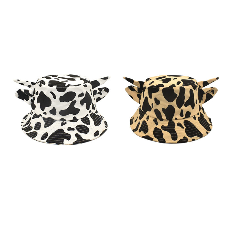 Wholesale lyester Horn Cow Bucket Hat