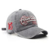 Wholesale Cotton Washed Distressed Letter Embroidery Baseball Cap