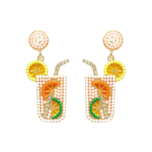 O1CN01CGwQ7r1K1DicFvL2s_2863701103-0-cib-1 Wholesale Small Fresh Fruit Drink Rice Bead Earrings