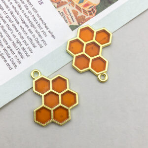 1 drop glue orange honeycomb 17*21mm-1.1g-13955