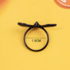 Wholesale Halloween Gothic Bat Alloy Ring