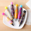 O1CN01CJVTWD1o9P5XV6MK6_2211185465182-0-cib Wholesale of Six Mini Film Mixed Color Twisted Plastic Ballpoint Pens
