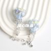 Wholesale Cat Eye Love Crown Beads Full of Diamond Hot Air Balloon Tassels Acrylic Beads