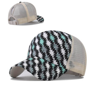 Wholesale Cotton Aztec Printed Baseball Caps