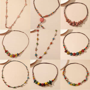 O1CN01COdjpe1Xx0gb5ZgIl__2208407172989-0-cib Wholesale Ceramic Gravel Colored Necklaces