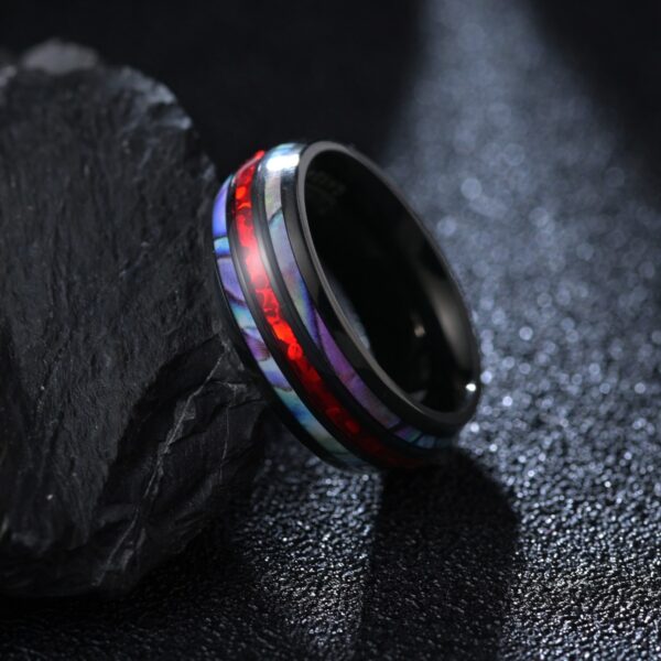 Wholesale Australian Baby Shell  Men's Carbide Rings