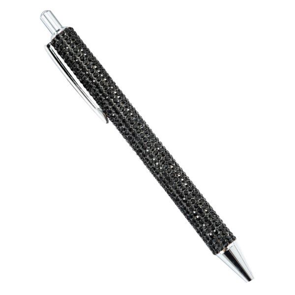 Wholesale Metal Leopard Rainbow Rhinestone Ballpoint Pen