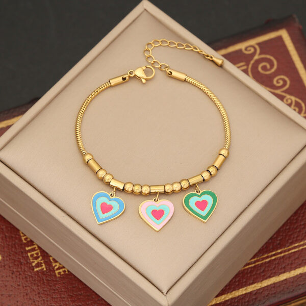 O1CN01CTkn8g1Fe5GdRjssL_2043160511-0-cib Wholesale Love Butterfly Eyes Stainless Steel Bracelet