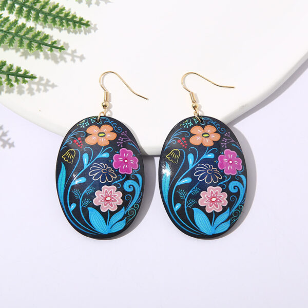 O1CN01CTwfLU1kPCRENOYVf_2212917204675-0-cib Wholesale Oval Acrylic Colored Flowers Earrings