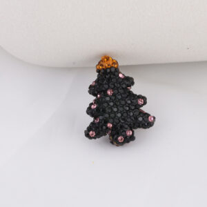 Christmas tree black and red