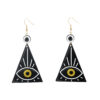 Wholesale Devil Eyes Acrylic Earrings