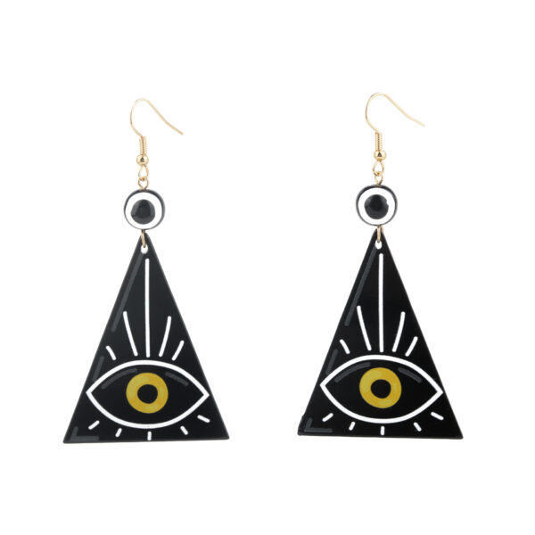 Wholesale Devil Eyes Acrylic Earrings