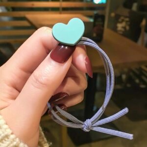 Small love headband-light green love heart