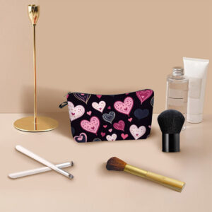 O1CN01CZM3pj27cEwulx7sc__3981457817-0-cib Wholesale Valentine's Day Love Printed Polyester Makeup Bag