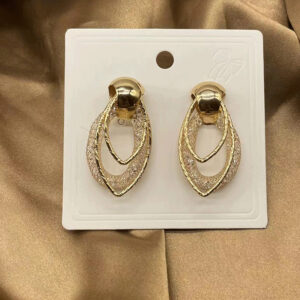 Double-layer earrings