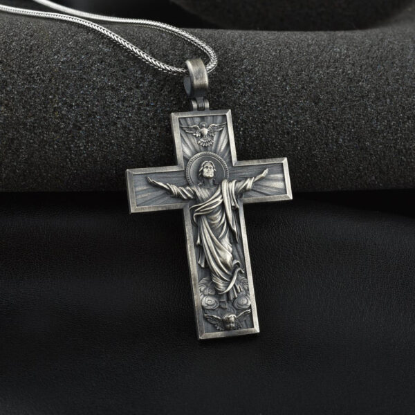 O1CN01CZoaCQ2E1mYAJU61b_4126828685-0-cib Wholesale Cross Men's Vintage Style Alloy Necklaces