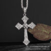 O1CN01CZzph21PSJFWS76bW_2206510641839-0-cib Wholesale Full Diamond Cross Alloy Necklaces