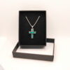 Wholesale Diamond Oil Dripping Cross Necklace
