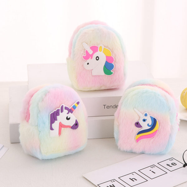 Wholesale Unicorn Plush Coin Purse